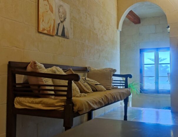 Ta' Guze Farmhouse Bedroom Corridor