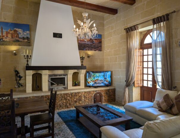 Warda Villa Living Area