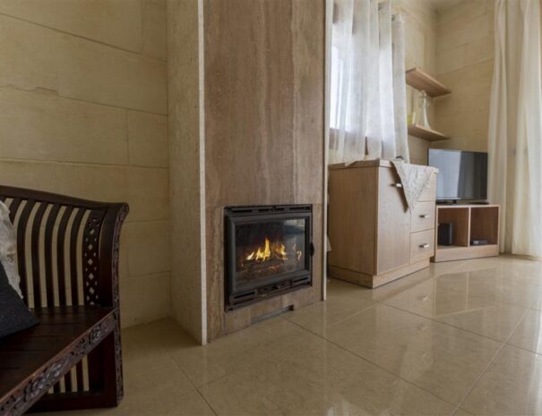 Lighthouse Villa Fireplace